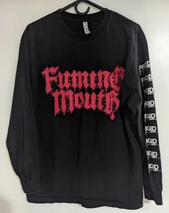 Fuming Mouth Hardcore Metal Band Black Long Sleeve Shirt Size Large - Picture 1 of 5