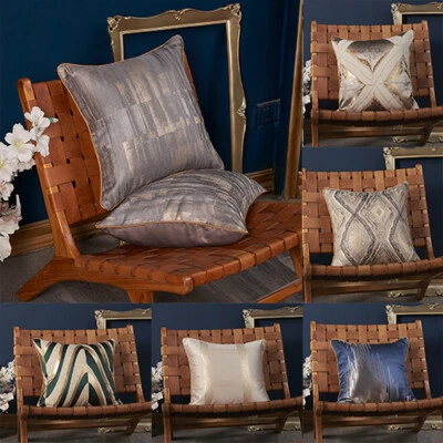 High-grade Pillow Cover Jacquard Pillowcase Luxury Cushion Cover Home Decoration - Image 1 of 4