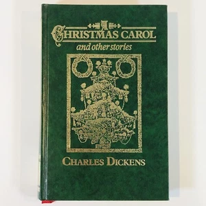 A Christmas Carol and Other Stories by Charles Dickens (HC 1987) Great Writers - Picture 1 of 15