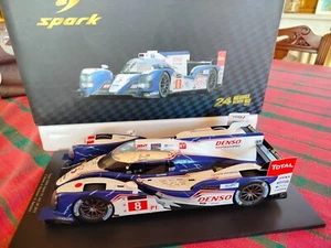 TOYOTA TS030 Hybrid nr.8 - Le Mans 2013 - Buemi Davidson Sarrazin - Spark 1:18 - Foto 1 di 5