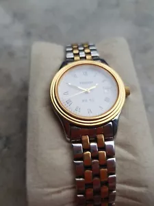 Klassische TISSOT PR 50 BICOLOR Luxus Uhr gebraucht mit Datum für DAMEN - Bild 1 von 9