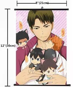 Anime Haikyuu high school volleyball Wall Poster Scroll Home Decor Cosplay 1469 - Picture 1 of 1