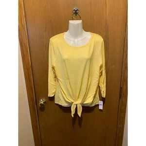 PXL I.n. Suéter Studio Amarillo Petite Nuevo Con Etiquetas - Imagen 1 de 2