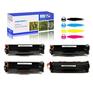 Toner 4-częściowy CE410X 305X BK/C/M/Y do drukarki HP LaserJet Pro 400 kolor M451dw - Zdjęcie 1 z 24