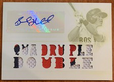 Brock HOLT 2015 Topps Triple Threads White Whale Patch Relic AUTO #TTAR-BHT2 1/1