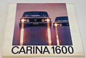 Werbeprospekt TOYOTA Carina 1600 - undatiert - schöner Zustand. - Bild 1 von 5