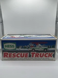 Vintage 1994 Hess Toy Rescue Truck - New in Box. - Picture 1 of 5