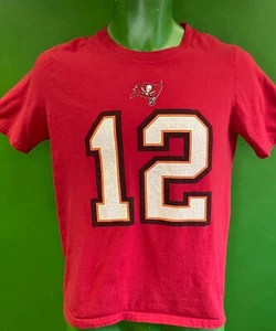 NFL Tampa Bay Buccaneers Tom Brady #12 Camiseta Juvenil Grande 14-16 - Imagen 1 de 5