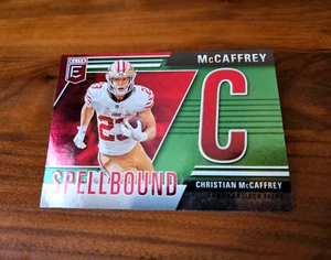 Christian McCaffrey - Spellbound "C" - 2024 Donruss Elite - NFL Football Card 13 - Foto 1 di 2