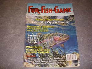 FUR-FISH-GAME Magazine, APRIL 1998, HOW TO READ A TROUT STREAM, 'SHROOMS! - Picture 1 of 1