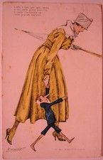 Postcard Vintage Postcard M. Dudovich, "Zenith" - viaggiata, year 1917-RARE -