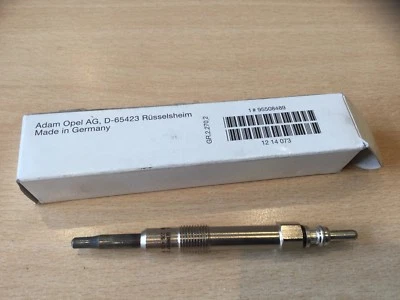 GENUINE VAUXHALL ASTRA H ZAFIRA B VECTRA SIGNUM  1.9  DIESEL GLOW PLUG  95508489 - Image 1 of 2