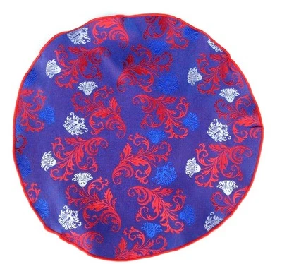 Lord R Colton Masterworks Pocket Round Positano Blue Floral Silk $75 Retail New - Image 1 of 2