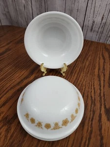Corning by Corelle Butterfly 5 3/8" Fruit Berry Dessert Bowls Vintage Lot of 2 - Picture 1 of 11