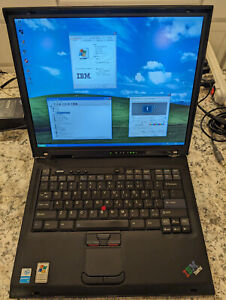 IBM ThinkPad T42P 15" IPS - Pentium M 1.8GHz, 2GB RAM, 120GB SSD