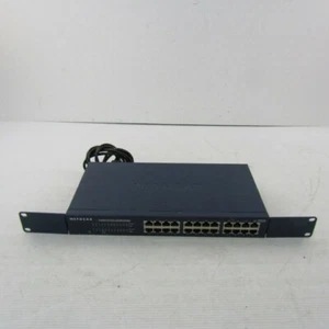 Netgear ProSafe 24 Port 10/100 Rackmount Switch (JFS524) Managed Network Switch - Zdjęcie 1 z 2