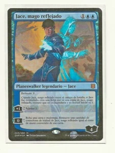 JACE, MAGO REFLEJADO FOIL NM Español Magic ZNR Promo Pack FOIL NM MTG - Imagen 1 de 1