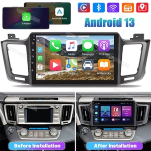 For Toyota RAV4 2013 2014 2015 2016 2017 Android12 Car Stereo Radio WIFI GPS 32G - Picture 1 of 16