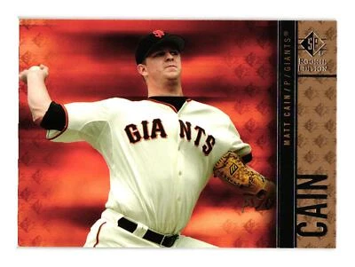 2007 SP Rookie Edition #43 Matt Cain San Francisco Giants - Image 1 of 2