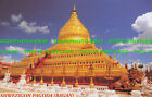 L279784 Shwezigon Pagoda. Bagan. Tin Tin Mar Aye Postcards