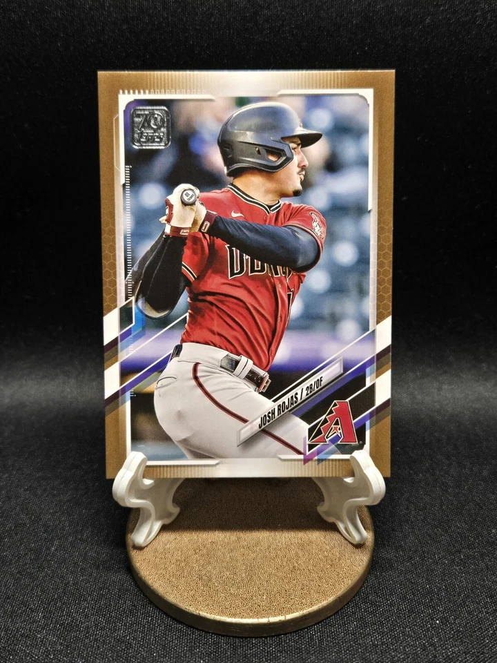 2021 Topps Update Series - Gold Parallel /2021 JOSH ROJAS #US192 - Image 1 of 2