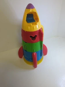 Mickey Mouse Clubhouse Mickey's Blast Off Rocket Sounds Lights Working - Picture 1 of 16