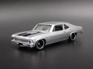 1970 70 Chevy Chevrolet Nova Ss 1:64 Scala da Collezione Diorama Modellino Auto - Foto 1 di 7