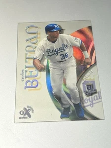 1999 SkyBox E-X Century Carlos Beltran #108 Kansas City Royals Football - Picture 1 of 2
