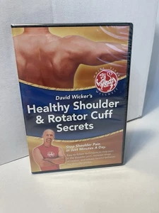 David Wicker's Healthy Shoulder & Rotator Cuff Secrets-New on DVD - Imagen 1 de 4