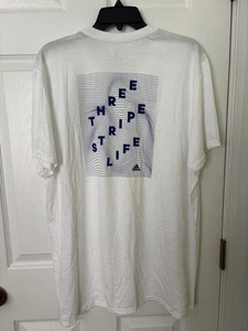 Camiseta Adidas Tres Rayas Life Talla XL NUEVA CON ETIQUETAS - Imagen 1 de 3