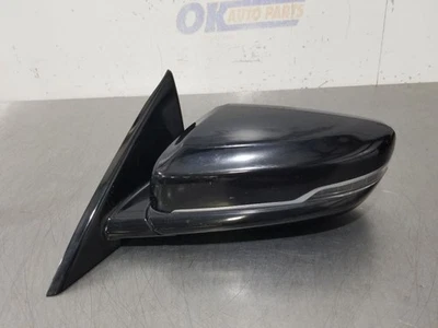 16 2016 CADILLAC ATS COUPE EXTERIOR SIDE VIEW MIRROR LEFT DRIVER BLACK  - Image 1 of 4