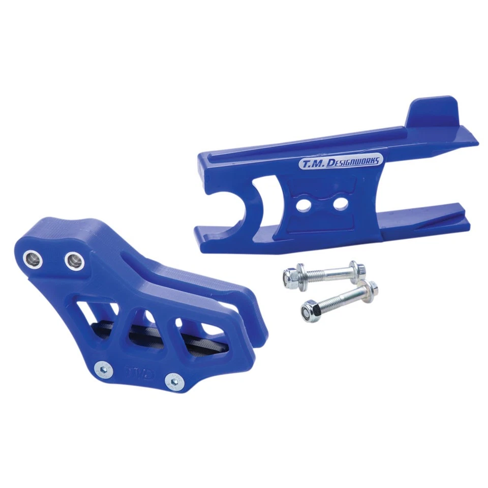 T.M. Kit Slide-N-Guide Multiusos Designworks Azul para Yamaha YZ85 2002-2018 Foto 1 de 1