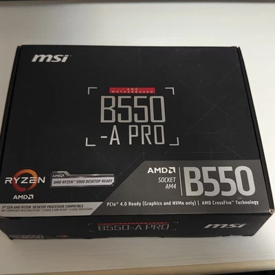 MSI B550-A PRO Scheda Madre Socket AM4 AMD   - Immagine 1 di 4