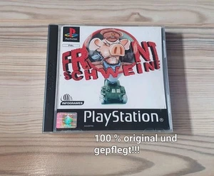 Sony Playstation ps 1 ps1 Frontschweine Sammlerstück Erstauflage in OVP Selten - Bild 1 von 13