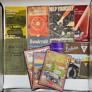 Lotto manuali motori vintage - Roadcraft, Norton Roadholder, Austin, Vauxhall - Foto 1 di 17