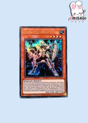 Yu-Gi-Oh! - Elemental Hero Steadfast Soldier CT15-DE003 Ultra Rare Card TCG - Image 1 of 3