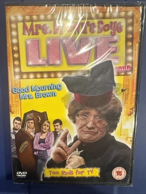 Mrs. Brown's Boys LIVE TOUR Good Mourning TOO RUDE FOR TV REGION 2 + 4 PAL Foto 1 de 3