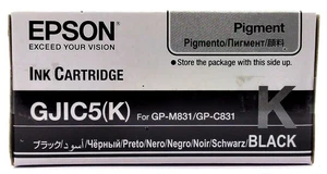 Epson GJIC5-K Tintenpatrone ColorWorks Drucker Schwarz Original C13S020563 - NRP - Bild 1 von 5