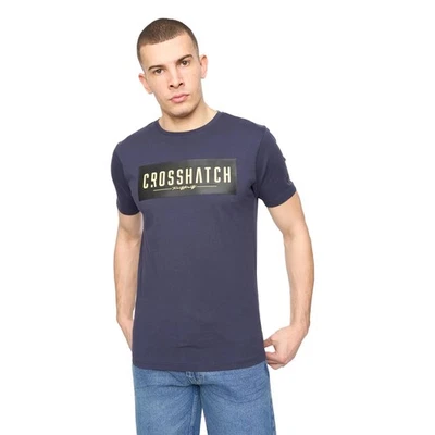 Crosshatch  Camiseta Changra para Hombre (BG2093) - Imagen 1 de 4