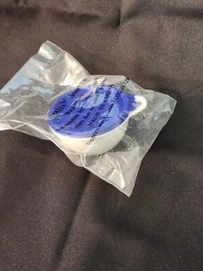 NUOVO Vintage Tupperware Mini Portachiavi Thatsa Ciotola con Coperchio Blu Portachiavi Sigillato NOS - Foto 1 di 4
