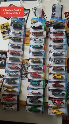 Hot Wheels / Matchbox - 5 x Hanging Strips & Hooks ☆BRAND NEW!☆ Holds 60 Models! - Image 1 of 4