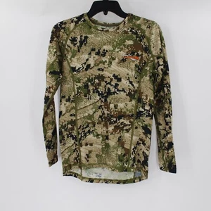 SITKA pullover women medium CORE Lightweight Crew Long Sleeve Camouflage Hunting - Picture 1 of 13