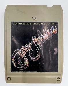 Captain And Tennille Greatest Hits 8 Track Tape Classic Rock Stereo A&M ST4667 - Bild 1 von 3