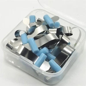 20Pcs Dental Forming Sheet Metal Matrice Matrix Material Retainerless Adult 6mm - Picture 1 of 7