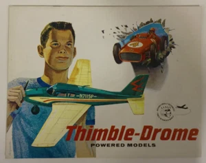 Rare Thimble Drome Gas Powered Hobby Shop Retailer Toy Catalog - Picture 1 of 9