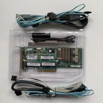 HP 631670-B21 Smart Array P420/1GB 6Gb 2P Controller Card Battery + 2* 8087 SATA - Image 1 of 4