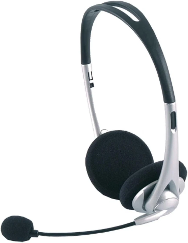 Auriculares estéreo GE para PC con micrófono Boom 98960 Foto 1 de 4