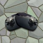 US Grey Black Polarized Lenses Replacement for-Oakley Inmate