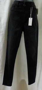 Warp + Weft Layna Zip Up Skinny Jeans Size 28 NWT Black Cotton Blend High Rise - Picture 1 of 12