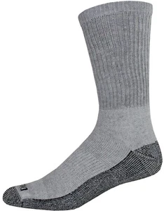 3 PAAR DICKIES DRITECH CREW ARBEIT ARBEIT GRAUE SOCKEN FLEX SWEAT KÄMPFEN 6-12 - Bild 1 von 13